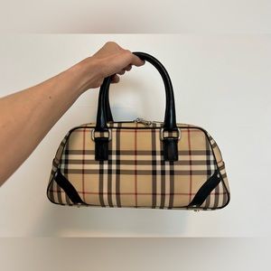 Burberry House Check Boston Bag